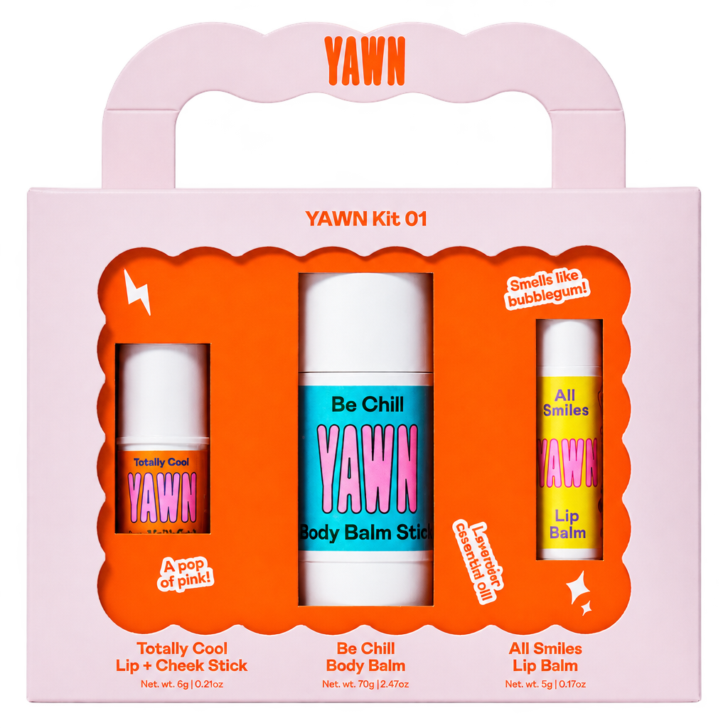Yawn Makeup & Skincare For Kids Backpack Essentials Kit
