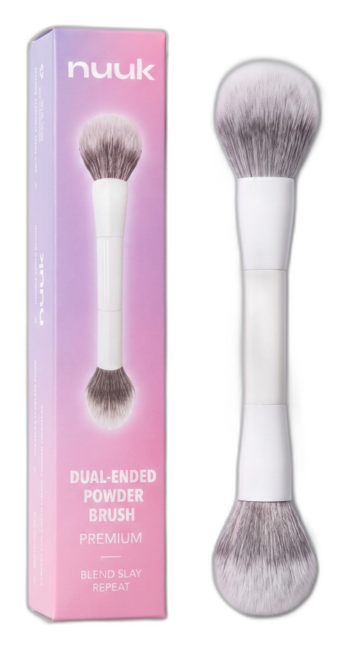 Dual-Ended Powder Brush