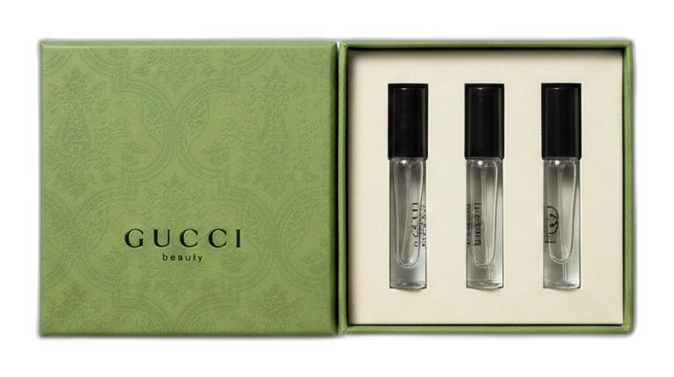 Gucci beauty green trio