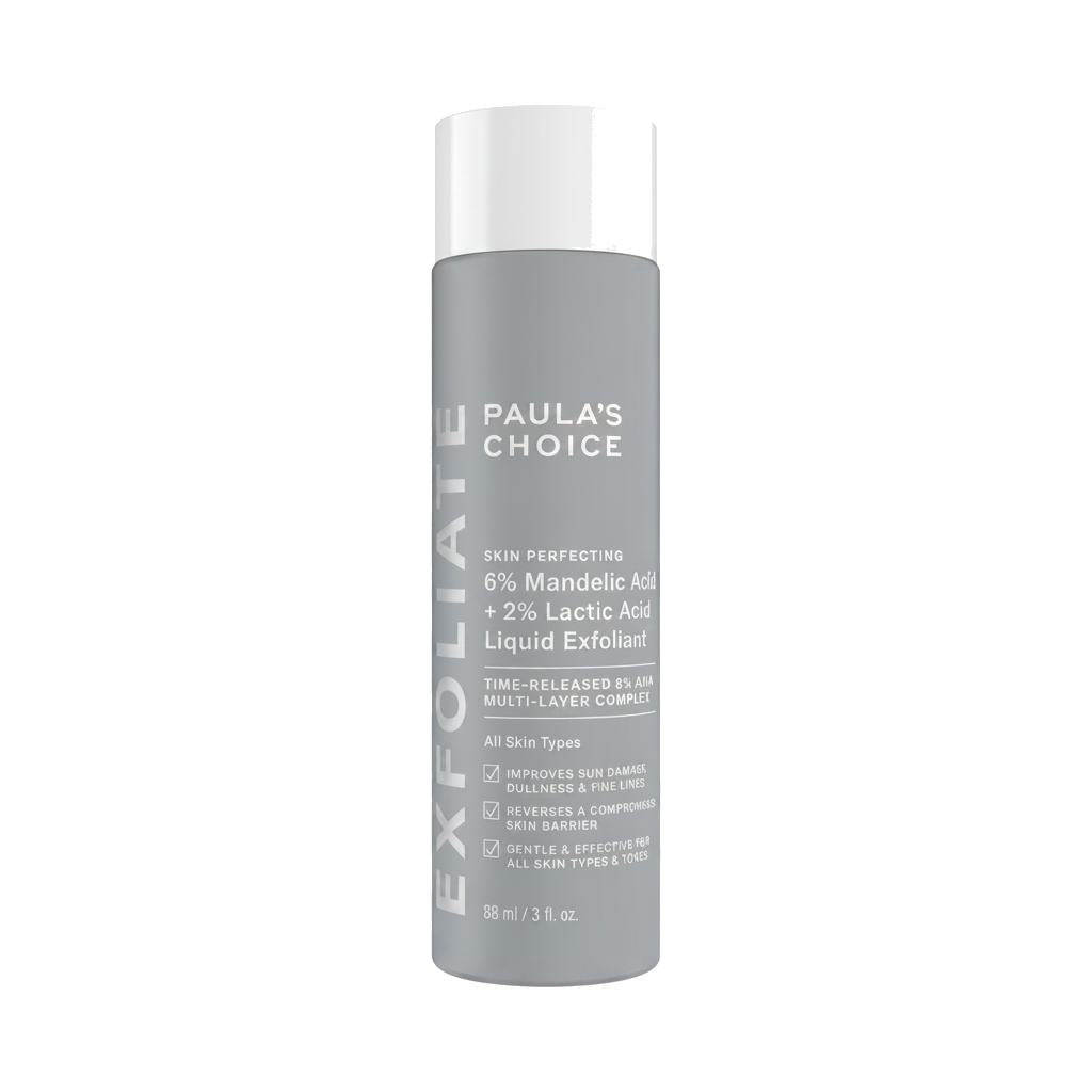 Skin Perfecting 6% Mandelic Acid and 2% Lactic Acid Liquid Exfoliant