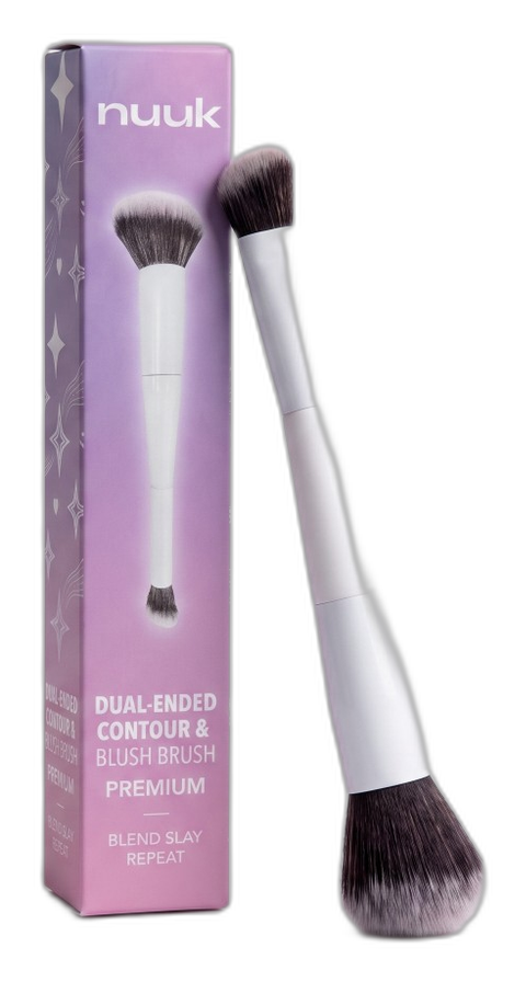 Dual-Ended Contour & Blush Brush Premium - Small