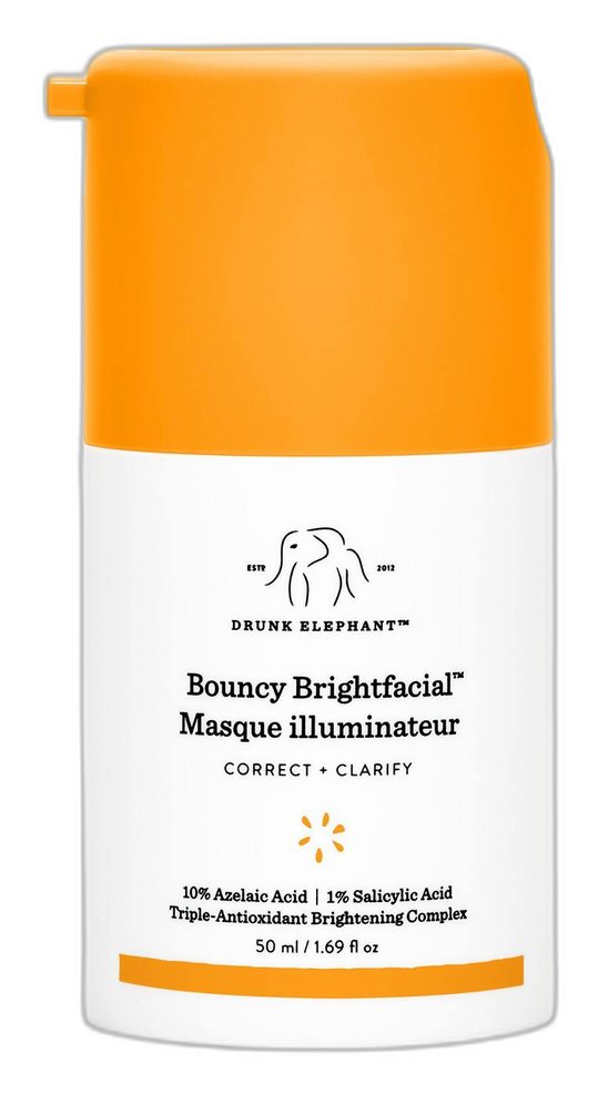 Bouncy Brightfacial Brightening Mask with 10% Azelaic Acid + 1% Salicylic Acid
